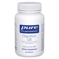 Thumbnail for Pure Encapsulations Digestion GB - Digestive Enzyme Supplement - for Gallbladder Support & Gut Health* - with Bile Salts & Digestive Enzymes Blend - Gluten Free & Non-GMO - 90 Capsules