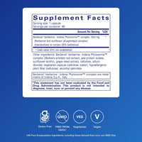 Thumbnail for Pure Encapsulations Berberine UltraSorb - Enhanced Absorption Berberine Phytosome 550 mg - Supports Metabolic & Cardiometabolic Health* - 60 Capsules