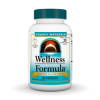 Thumbnail for Source Naturals Wellness Formula Bio-Aligned Vitamins & Herbal Defense for Immune System Support - Dietary Supplement & Immunity Booster - 60 Capsules