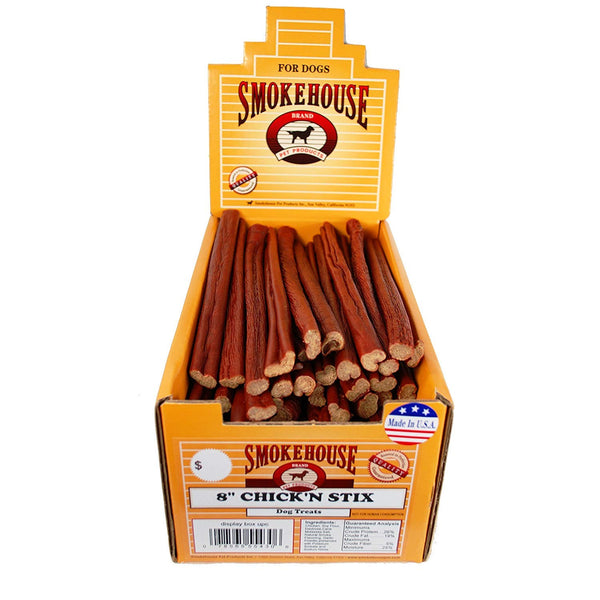 Image 1 of Smokehouse Chicken Stix Dog Treatss, 60 Count - 55430-6