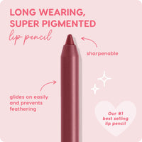 Thumbnail for ColourPop Lippie Lip Pencil - High-Pigment, Long-Lasting Lip Liner - Sharpenable Lip Liner Pencil for High-Impact Lip Color - Vegan, Cream Formula with Precise Application - Bounce (0.04 oz)