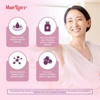Thumbnail for MaryRuth Organics USDA Organic Women's Wellness Liquid Herbal Supplements | Includes Stinging Nettle, Raspberry Leaf, Eleuthero Root, Chaste Tree Berry | Menstrual Support | Non-GMO, Vegan