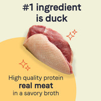 Thumbnail for Canidae Pure Limited Ingredient Premium Adult Wet Dog Food, Duck & Turkey Recipe, 13 oz. (Case of 12), Grain Free