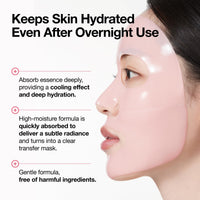 Thumbnail for ANUA Peach 70 Niacin Brightening Collagen Mask, Overnight Face Mask for Glass Skin, Niacinamide, Collagen Facial Mask, Glow up with Hydration, Natural Color, Korean Skin Care (38g, 4ea)
