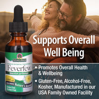 Thumbnail for Nature's Answer Alcohol-Free Feverfew 2000mg 1oz Extract | Promotes Overall Well-Being | Source of Parthenolide | No Artificial Flavors or Preservatives | Single Count