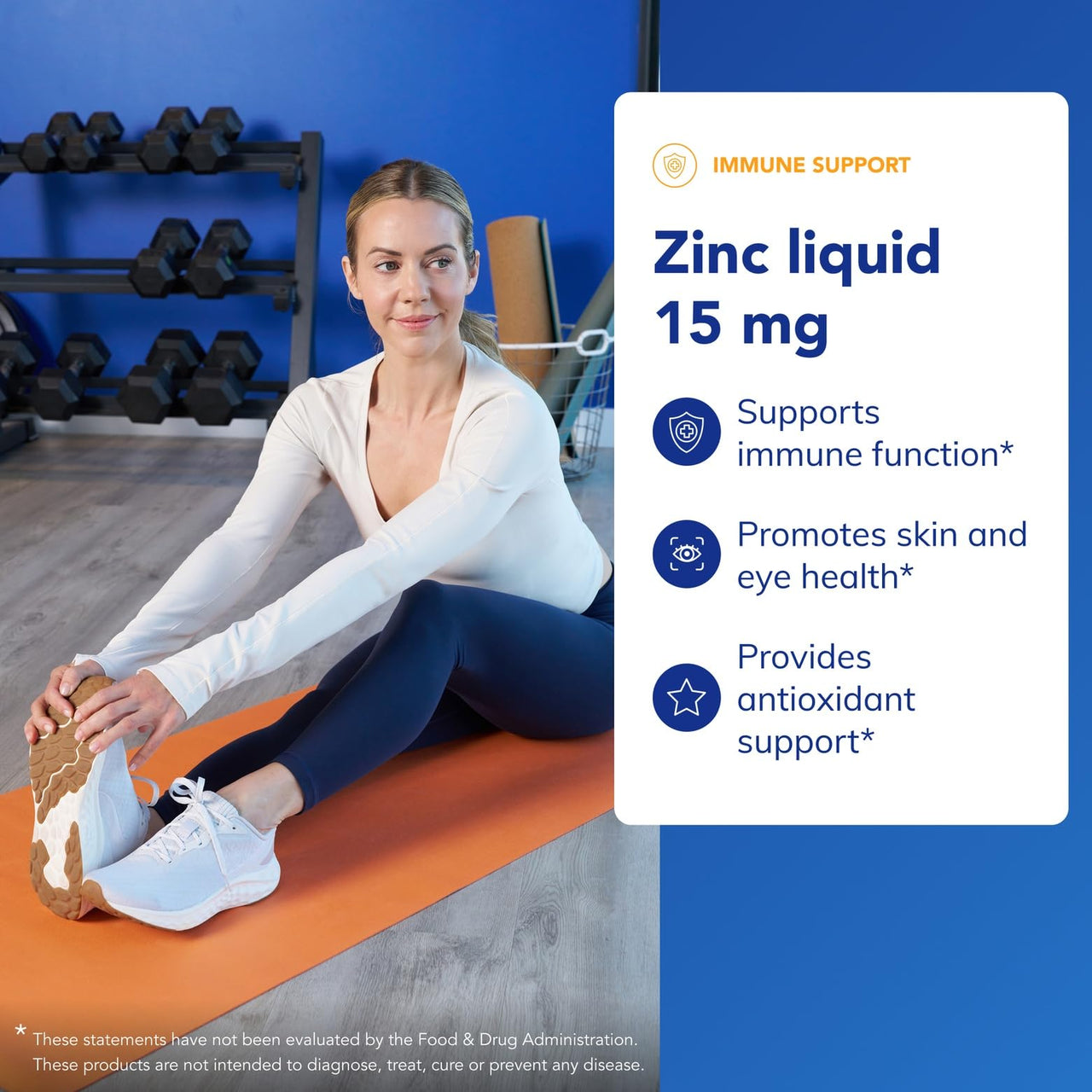 Pure Encapsulations Zinc Liquid 15 mg | Zinc Gluconate Hypoallergenic Supplement for Immune Support* | 4 fl. oz.