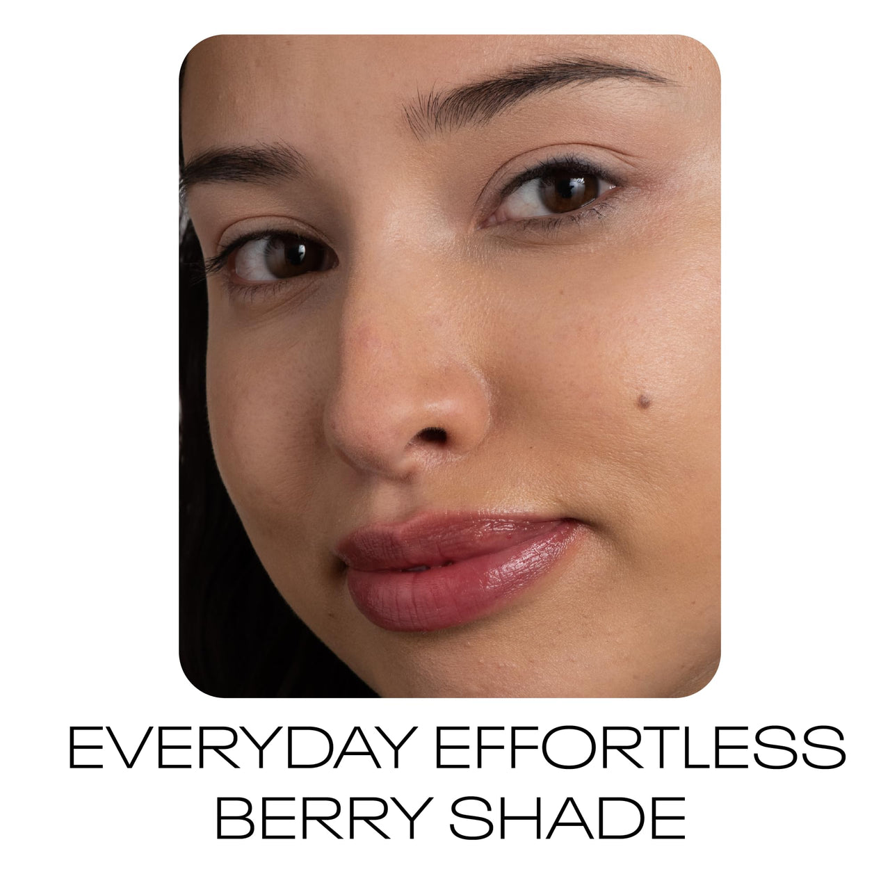 MOB Beauty Hydrating Shine Lip Balm M24 Plum – Tinted Lip Balm Stick with Jojoba & Sunflower Oils, Clean Vegan Organic Lip Care for Nourished, Glossy Lips