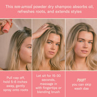 Thumbnail for DAE Fairy Duster Dry Shampoo Powder - Non-Aerosol Natural Ingredients, Absorbs Oil & Refreshes Roots