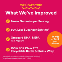 Thumbnail for SmartyPants Women's Multivitamin Gummies, Omega 3 (DHA/EPA), Methylfolate, CoQ10, Vitamin D3, C, Vitamin B12, B6, A, K & Zinc, Inositol, Gluten Free, 90 Count (30 Day Supply)