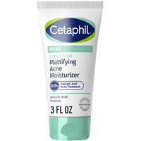 Thumbnail for Cetaphil Face Moisturizer, Gentle Clear Mattifying Acne Moisturizer With 0.5% Salicylic Acid, Hydrates and Treats Sensitive Acne Prone Skin, Skin Care for Sensitive Skin, 3oz