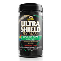 Thumbnail for Absorbine UltraShield Equine Fly Mask, UV Protection, Horse Size with Ears