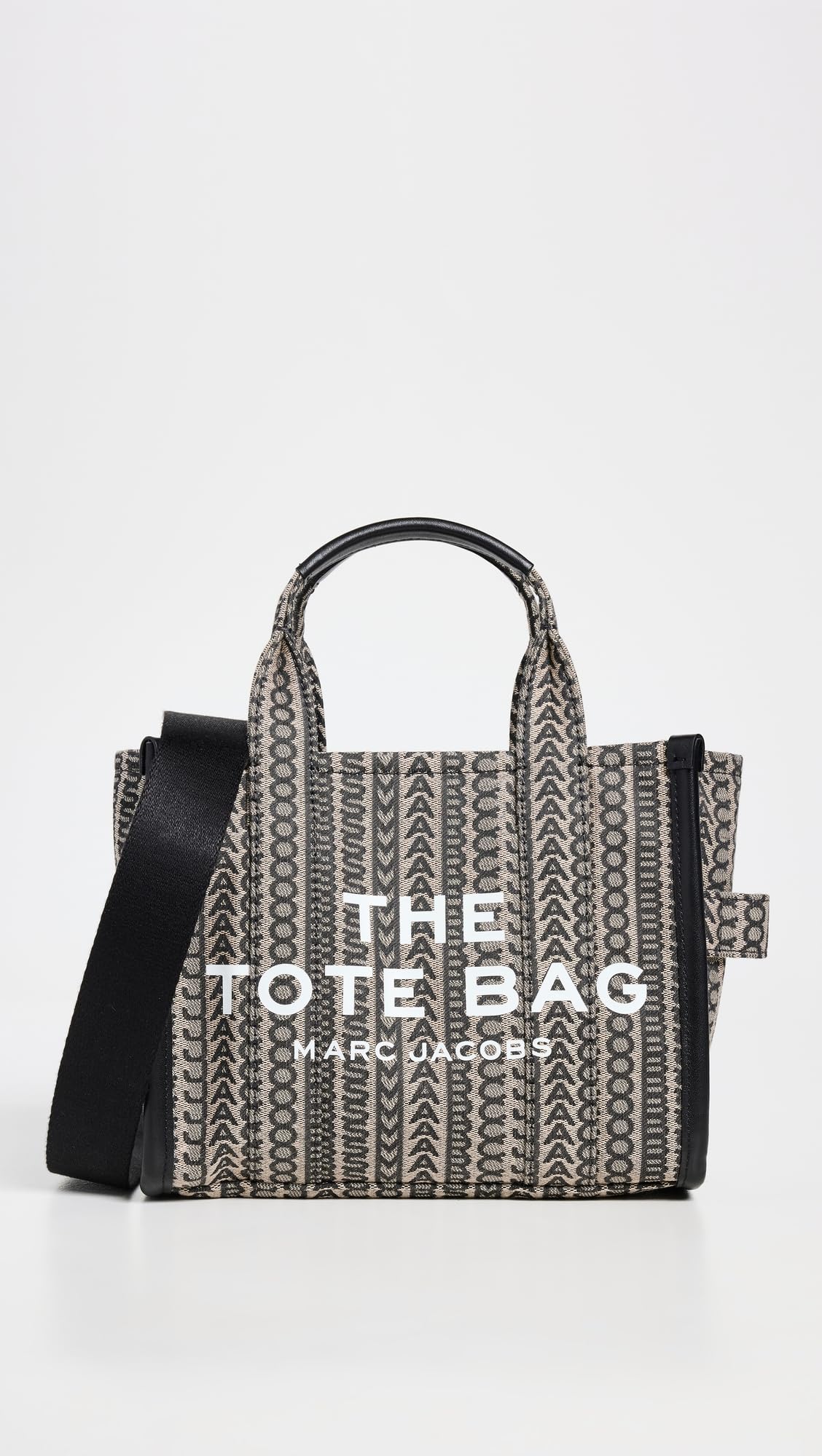 Marc Jacobs Women's The Monogram Small Tote, Beige Multi, One Size