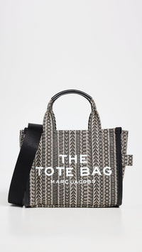 Thumbnail for Marc Jacobs Women's The Monogram Small Tote, Beige Multi, One Size