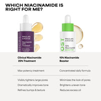 Thumbnail for Paula's Choice CLINICAL 20% Niacinamide Vitamin B3 Concentrated Face Serum, Anti-Aging Serum for Face, Treatment for Discoloration & Minimizing Large Pores, Fragrance-Free, 0.67oz