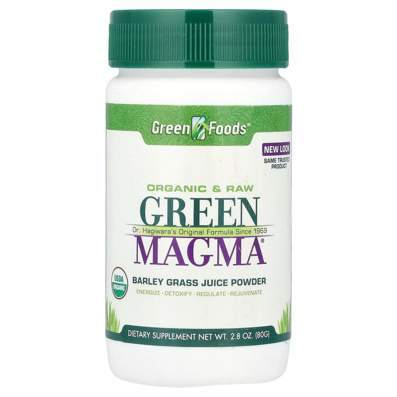 Green Foods Green Magma (USA) Powder, 2.8 oz. Powder