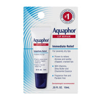 Thumbnail for Aquaphor Lip Repair Ointment - Long-lasting Moisture to Soothe Dry Chapped Lips - .35 fl. oz. Tube