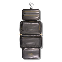 Thumbnail for LAURA GELLER NEW YORK The Best of the Best Baked Face Palette and Quilted Folding Travel Makeup Bag, Black