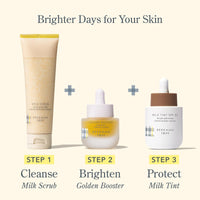 Thumbnail for Beekman 1802 Milk Tint Face Primer with SPF 43, Deep - Oxybenzone Free - 1 oz - Tinted Mineral SPF, Makeup Primer & Moisturizer - Blends Seamlessly - Good for Sensitive Skin - Cruelty Free