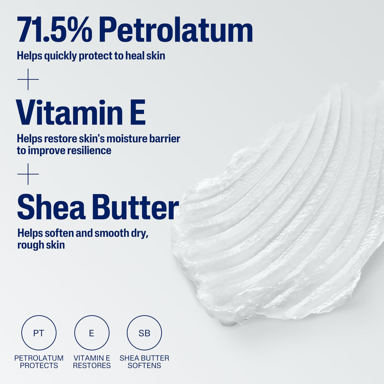 CETAPHIL Healing Ointment, 3 oz, For Dry, Chapped, Irritated Skin, Heals and Protects, Soothes Cracked Hands and Chapped Lips, Hypoallergenic, Fragrance Free