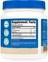 Thumbnail for Nutricost Organic Turmeric Root Powder 1 LB (16oz) - Certified USDA Organic, Food Grade, Gluten Free, Non-GMO