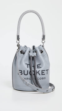 Thumbnail for Marc Jacobs Women's The Leather Bucket Bag, Wolf Grey, One Size