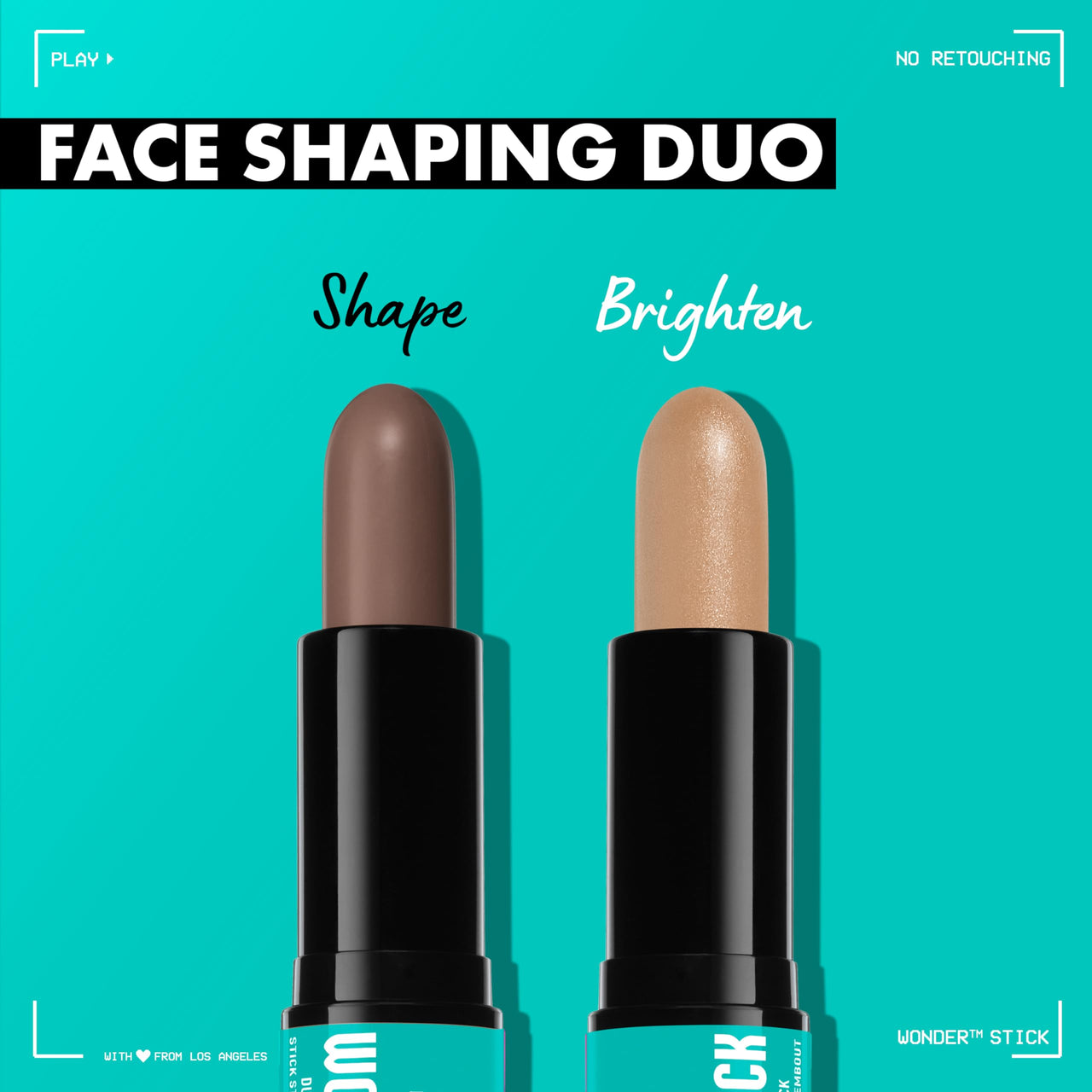 NYX PROFESSIONAL MAKEUP Wonder Stick, Face Shaping & Contouring Stick - Deep