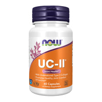 Thumbnail for NOW Foods Supplements, UC-II Type II Collagen with Undenatured Type II Collagen, 60 Veg Capsules