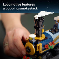 Thumbnail for LEGO Icons Holiday Express Train Building Set for Adults, Ages 18+ - Seasonal Home Decor for Bedroom or Book Shelf - Christmas Train W/Track & 4 Minifigures - Gift Idea for Holidays - 10361