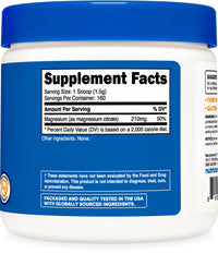 Thumbnail for Nutricost Magnesium Citrate Powder (Unflavored, 250 Gram)