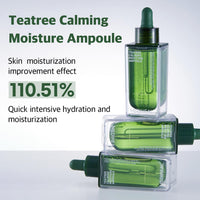 Thumbnail for MEDIHEAL Teatree Calming Moisture Ampoule (1.7 fl oz, 1 Pack) - Quick Calming and Deep Hydrating with Teatree Leaf Water 92% for Sensitive Skin Type