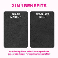 Thumbnail for The Original MakeUp Eraser PRO, Effortlessly Remove All Makeup Using Only Water, Including Waterproof Mascara, Eyeliner, Foundation, Lipstick, Sunscreen,and More! Chic Black, 1ct.