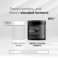 Thumbnail for Turmeric Curcumin - Ultra High Potency 60:1 Extract with 97% Curcuminoids - 1200mg Per Serving - Black Pepper & MCT Oil for Enhanced Absorption - Third-Party Lab Tested - 120 Capsules