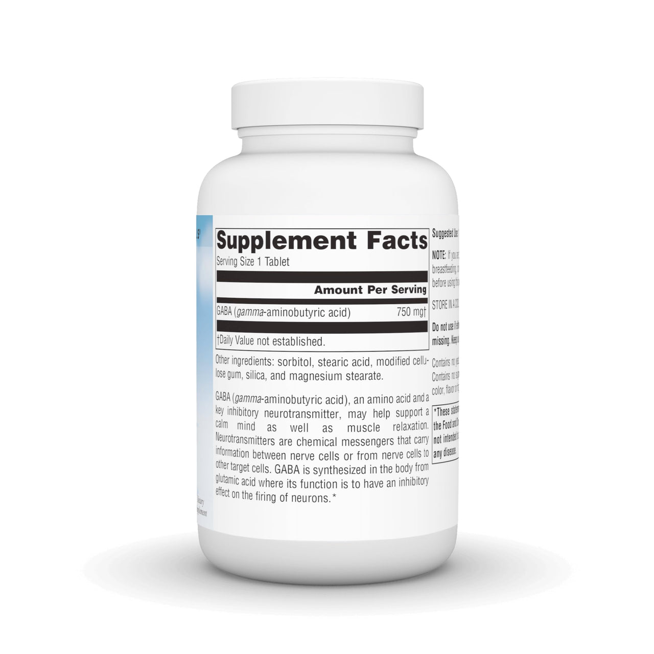Source Naturals Serene Science GABA, for a Calm Mind* - 750mg, 90 Tablets