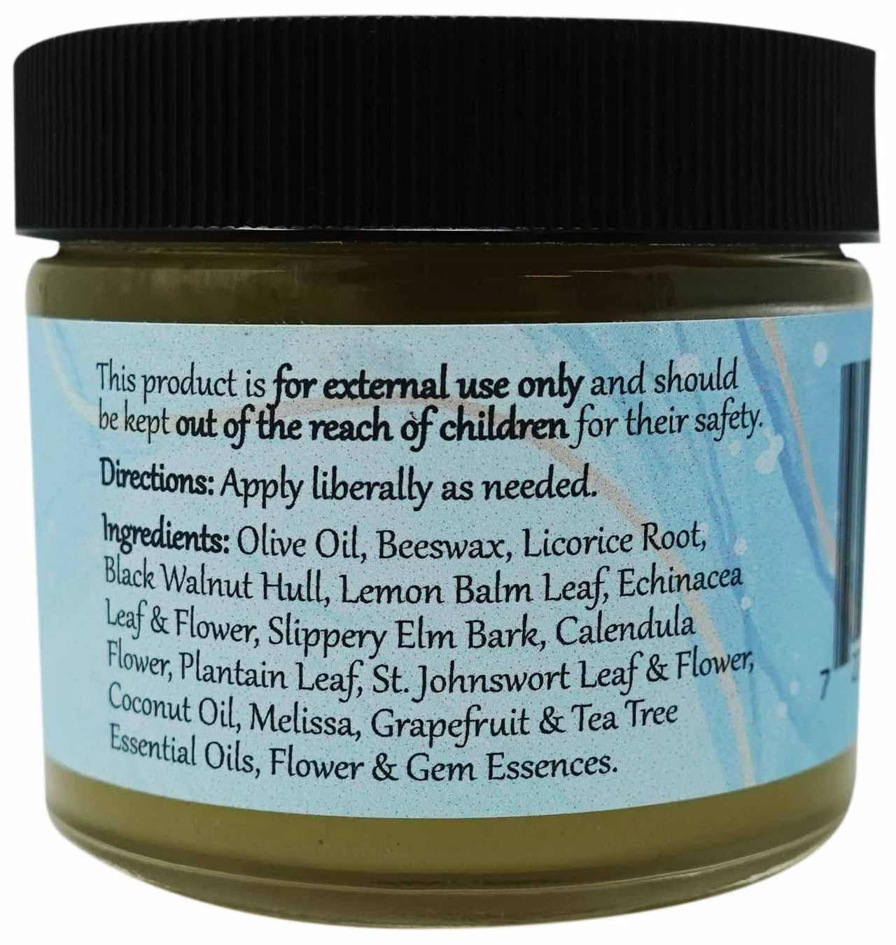 WiseWays Herbals: Salves for Natural Skin Care, Lemon Balm Salve 2 oz