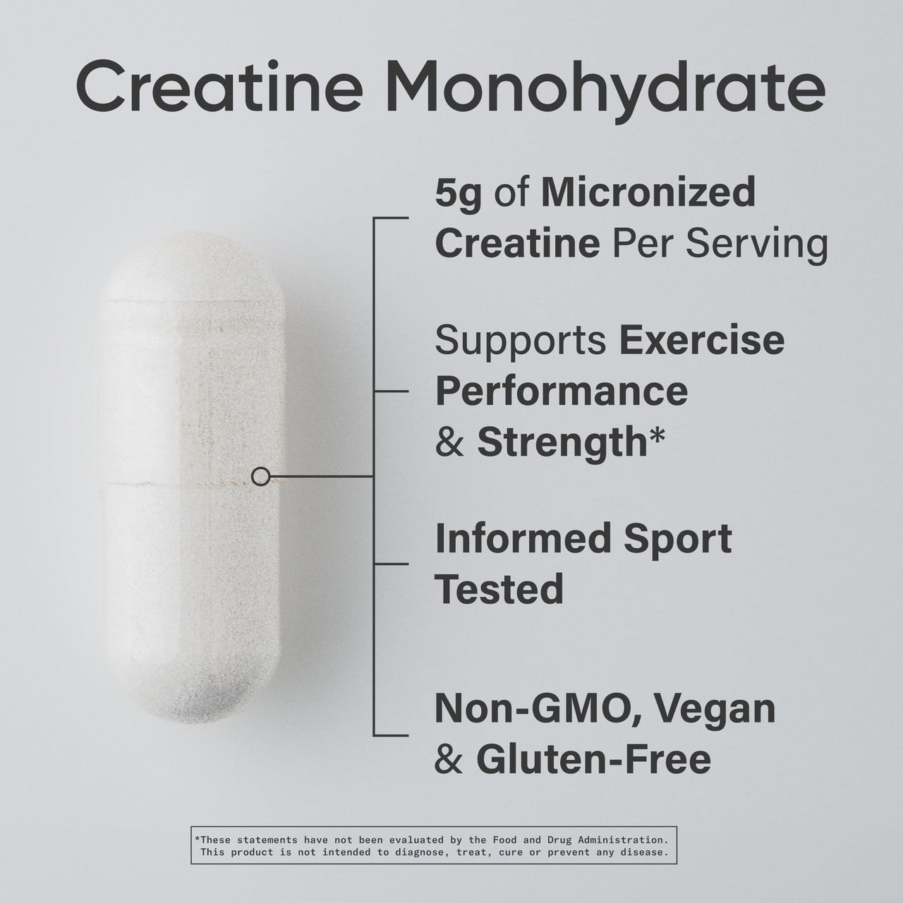 Sports Research® Supplements Pack - Creatine Monohydrate Capsules + Triple Strength Omega 3 Fish Oil + Multi Collagen Peptides (Type I, II, III, V, X) Enhanced with Hyaluronic Acid & Vitamin C