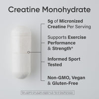Thumbnail for Sports Research® Supplements Pack - Creatine Monohydrate Capsules + Triple Strength Omega 3 Fish Oil + Multi Collagen Peptides (Type I, II, III, V, X) Enhanced with Hyaluronic Acid & Vitamin C