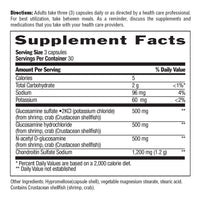 Thumbnail for Country Life Glucosamine Chondroitin 1500mg/1200mg - Supports Joint Health & Lubrication - Maintains Healthy Cartilage, Tendon, Joint Tissue - Gluten Free, Non-GMO - 90 Capsules - For Adults