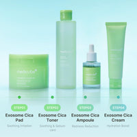 Thumbnail for medicube Exosome Cica Tea Tree Cream for Sensitive Skin with Centella Asiatica help reduce redness and breakouts. | Low-irritating, Moisturizing Daily Texture Care | Korean Skincare | 1.7 fl oz