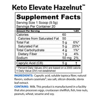 Thumbnail for BioTrust Keto Elevate Pure C8 MCT Oil Powder (Hazelnut) BlenderBottle Bundle