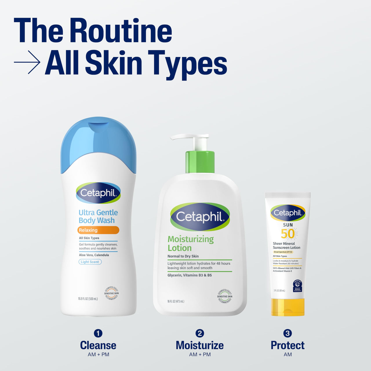 Cetaphil Ultra Gentle Relaxing Body Wash, For Dry to Normal, Sensitive Skin, 16.9oz, with Aloe Vera, Calendula, Vitamin B5, Hypoallergenic, Dermatologist Tested