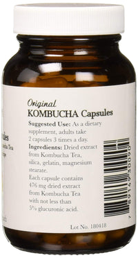 Thumbnail for Pronatura Kombucha Capsules, 580 Mg, 90 Capsules