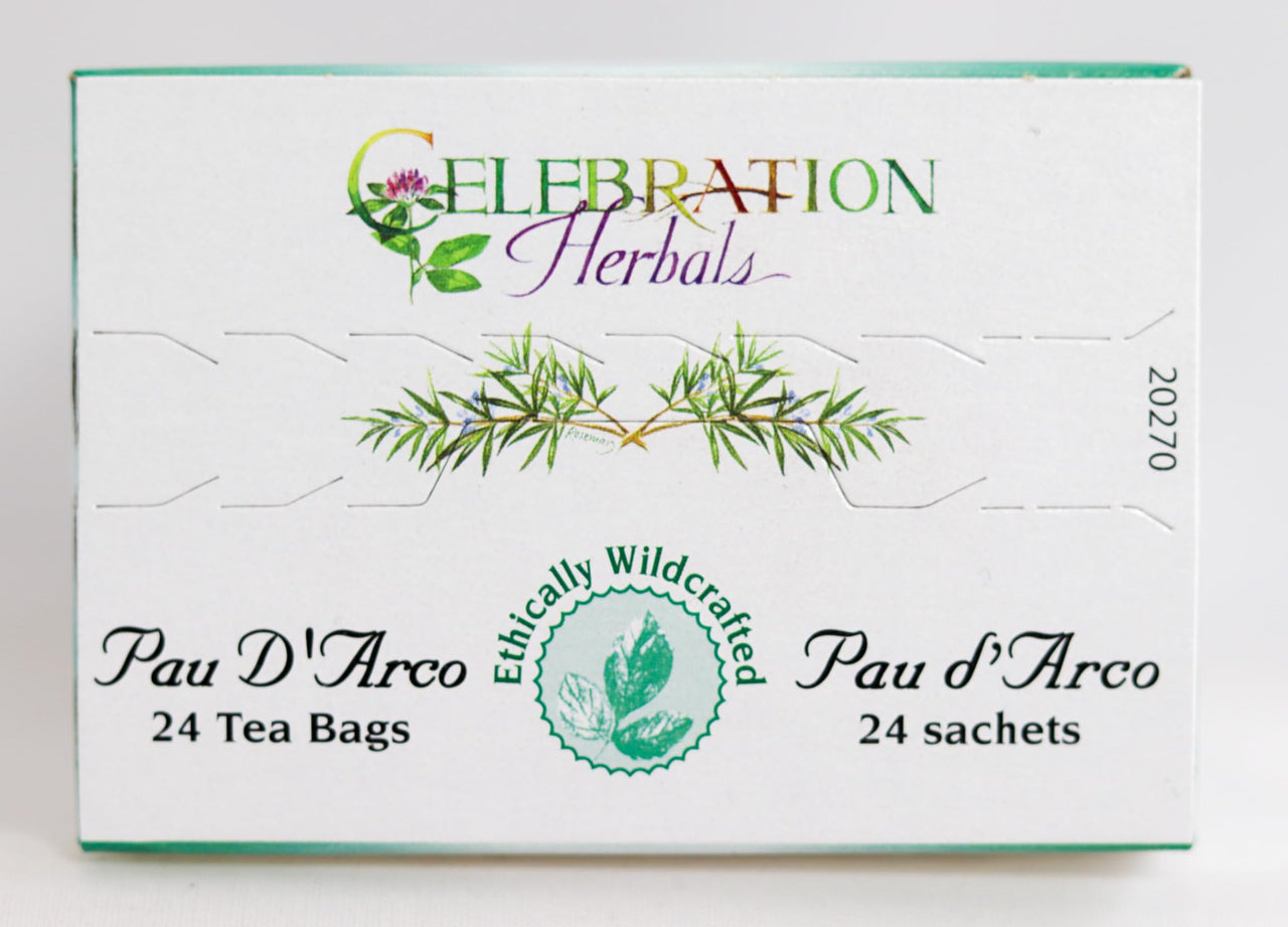 Celebration Herbals Pau D'Arco Tea Bags WC 24 Count