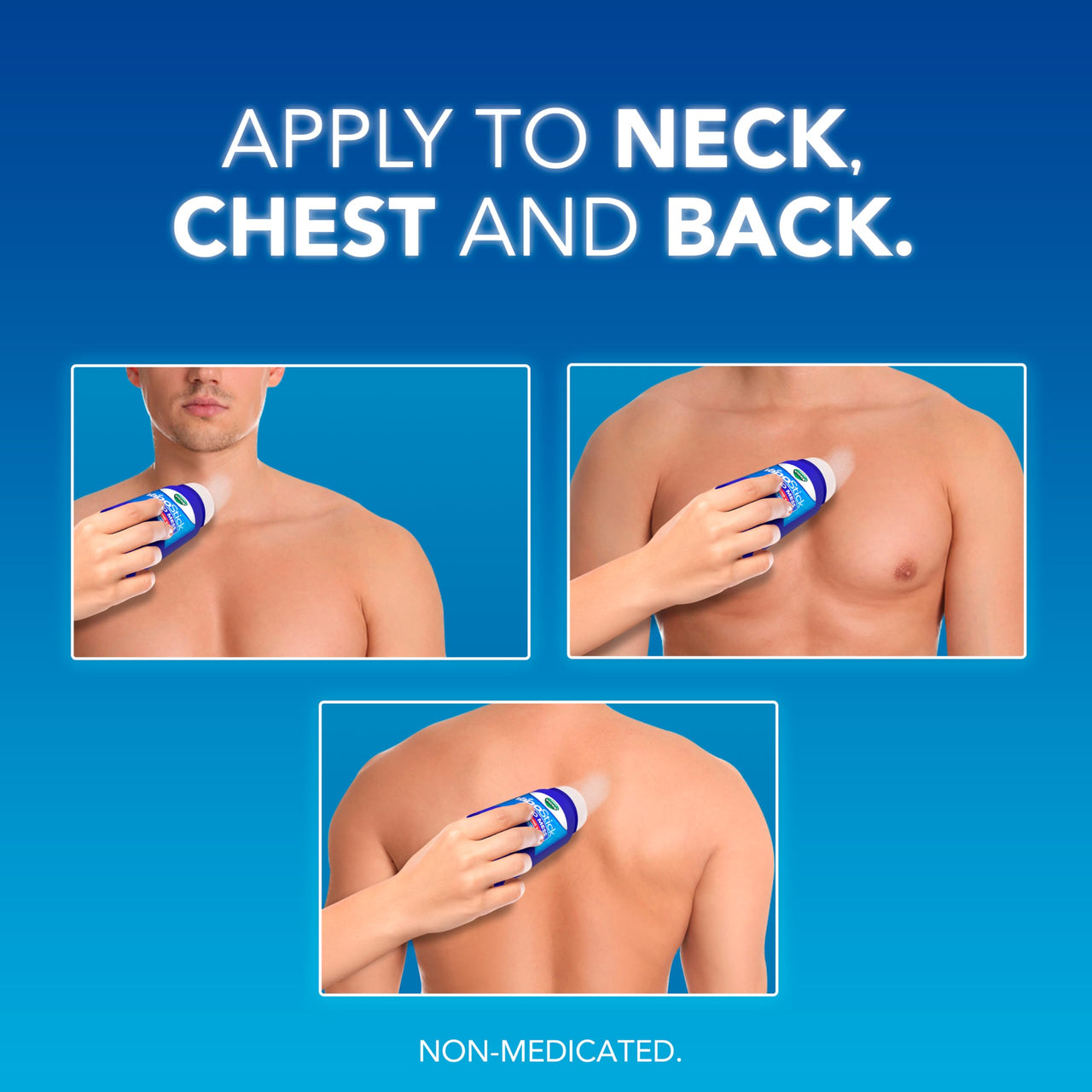 Vicks VapoStick, Solid Balm, No Mess, Soothing Non-Medicated Vicks Vapors, Easy-To-Use No-Touch Applicator, Quick Dry, Lightweight Skin Feel, 1.25oz x 2