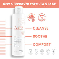 Thumbnail for Avene Gentle Milk Cleanser - Moisturizing, No-Rinse, Soap-Free Cleansing Lotion for Dry, Sensitive Skin - 6.7 Fl Oz