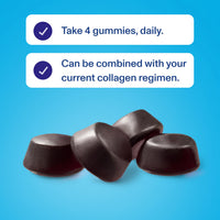 Thumbnail for Vital Proteins Collagen Gummies, 2.5g of Clinically-Tested Collagen for Hair, Skin, Nails & Wrinkles, 120 ct Bottle, Pack of 2, Grape Flavor