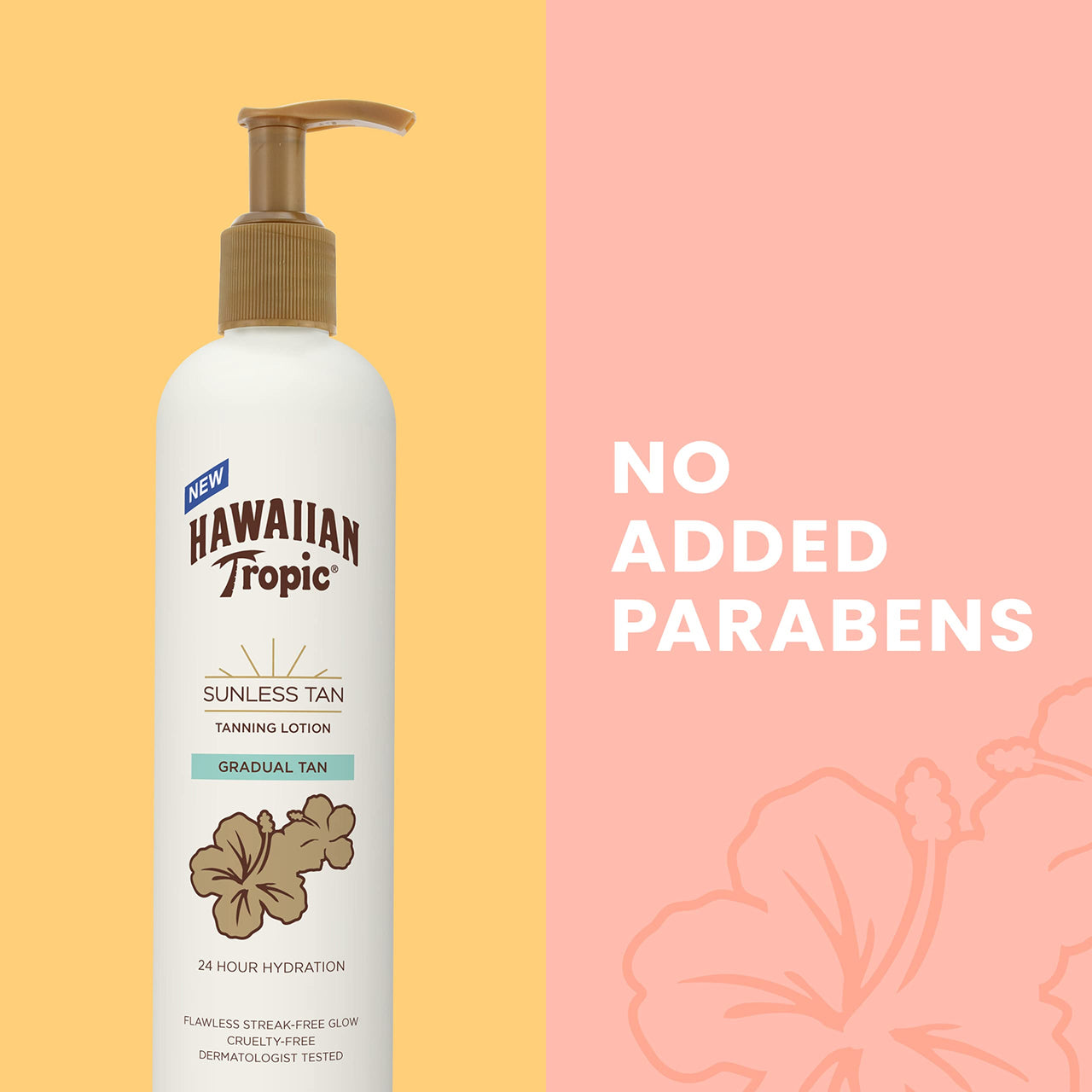 Hawaiian Tropic Sunless Tan Gradual Tanning Lotion, 12.6oz | Gradual Tan Self Tanning Lotion, Sunless Tanner, Hawaiian Tropic Tanning Lotion, 12.6oz (Pack of 2)