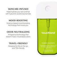 Thumbnail for Touchland Hydrating Body & Hair Fragrance Mist, Rich Pistachio, 2 FL. OZ. Travel Size Body Spray