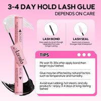 Thumbnail for Azenlo Lash Extensions 40D+60D Cluster 240pcs DIY Lash Clusters 10-16mm Eyelash Clusters Individual Think Band Lash Kit (40D+60D Kit)