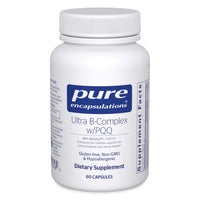 Thumbnail for Pure Encapsulations Ultra B-Complex with PQQ | Vitamin B Supplement to Support Nerves, Cells, Methylation, and Mitochondrial Health* | 60 Capsules