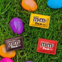 Thumbnail for M&M'S Milk Chocolate, Peanut & Peanut Butter Easter Fun Variety Pack, Party Size, 19.41 Oz Bulk Candy Bag (1.36 Pounds)